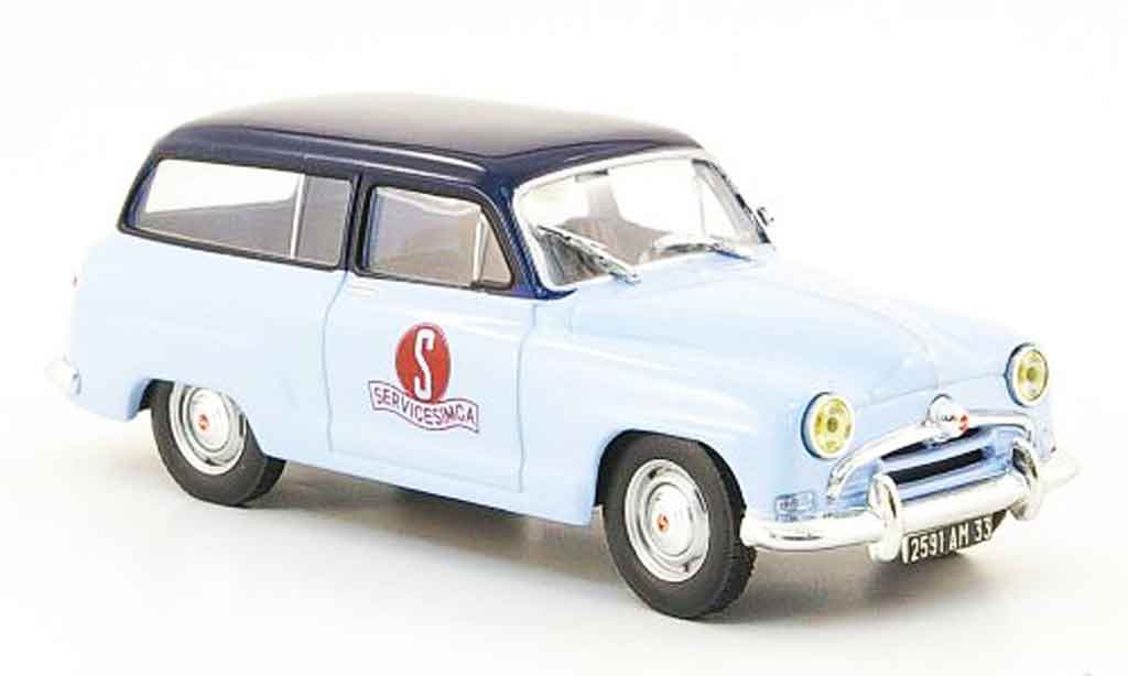 Simca Aronde 1/43 IXO chatelaine service modelauto