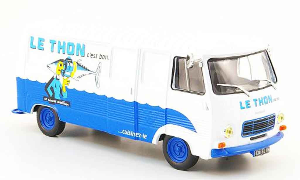 Peugeot J7 1/43 IXO le thon c est bon modelauto