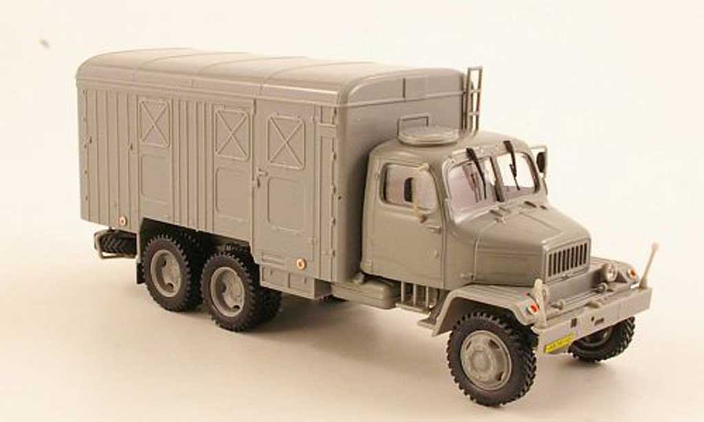 Praga V3S 1/43 Abrex Kasten grijs modelauto