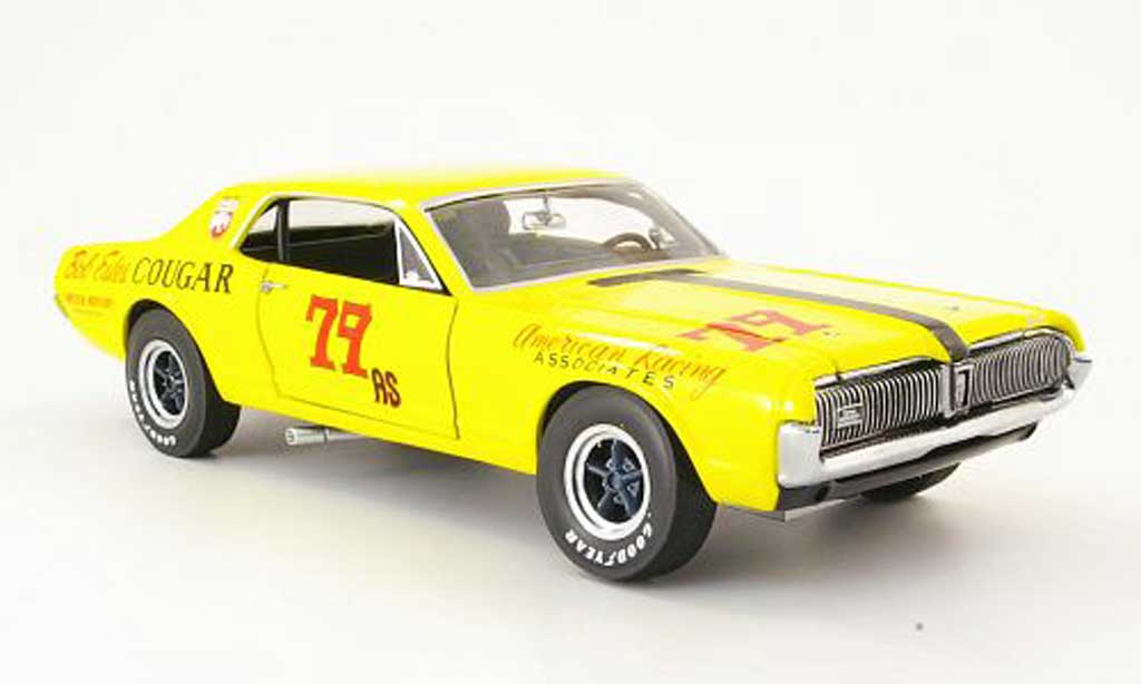 Mercury Cougar 1/18 Sun Star racing no.79 bob estes racing 1967 modelauto