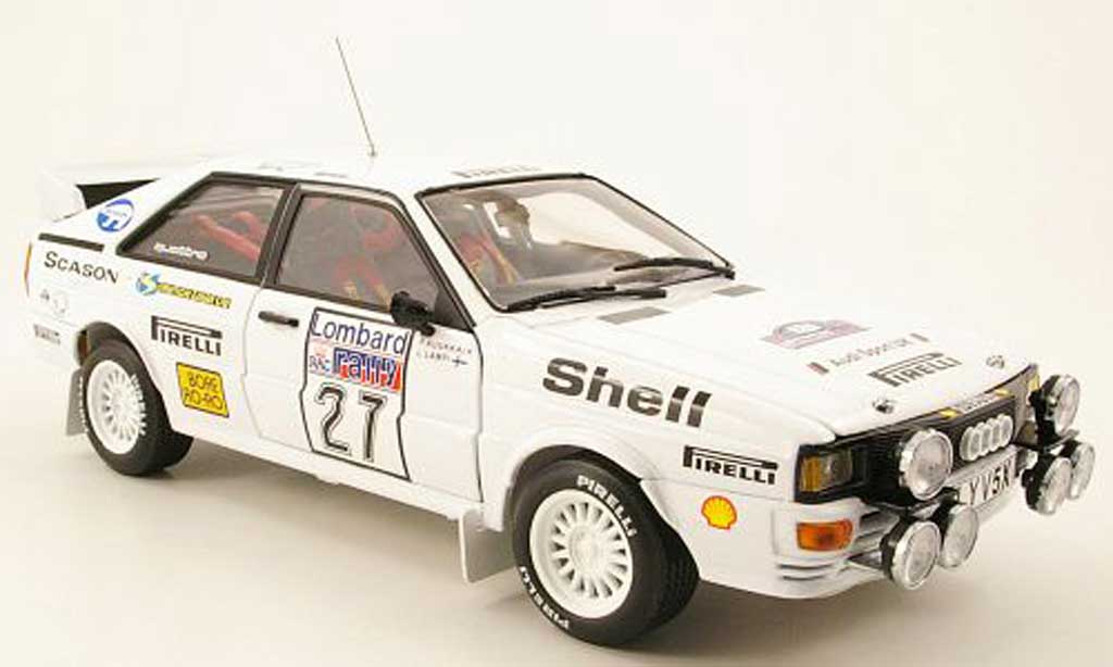 Audi Quattro 1/18 Sun Star rallye no.27 s lombard rac rallye 1982 modelauto