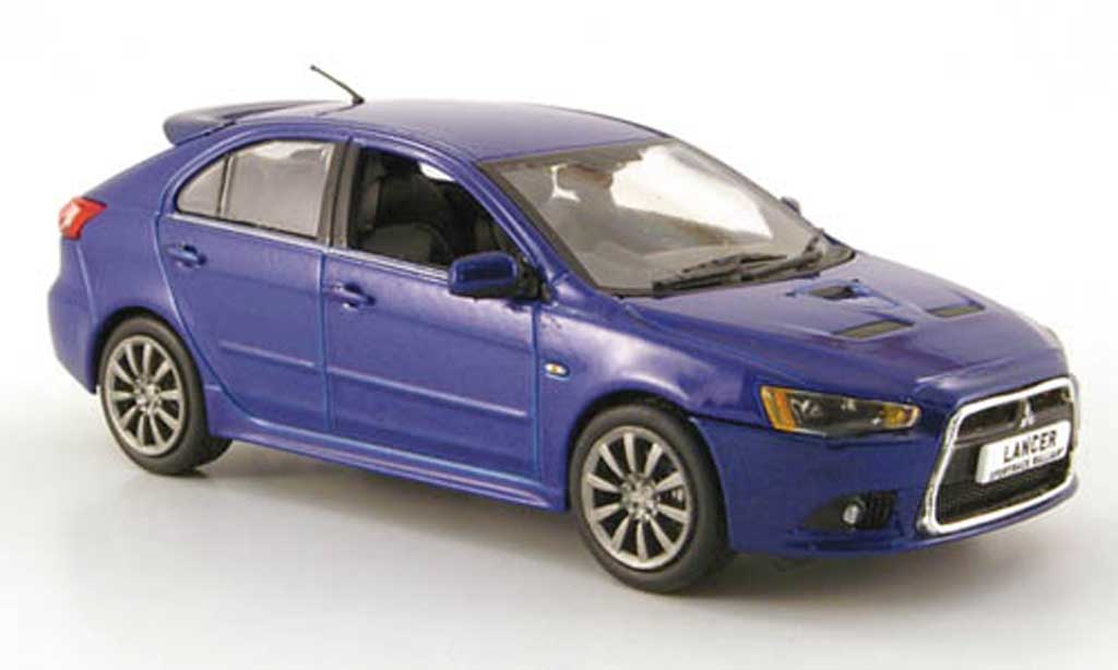 Mitsubishi Lancer 1/43 Vitesse Sportback RalliArt blauw modelauto