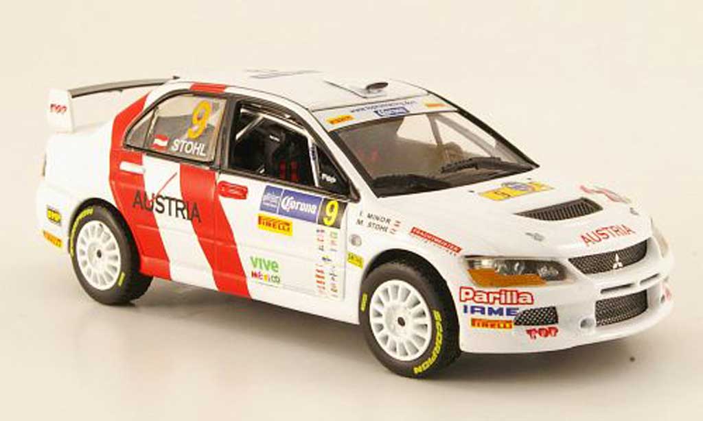 Mitsubishi Lancer Evolution IX 1/43 Vitesse Evolution IX No.9 Sieger Rally Mexiko 2009 M.Stohl / I.Minor modelauto