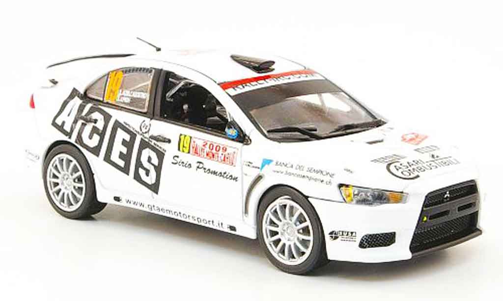 Mitsubishi Lancer Evolution X 1/43 Vitesse Evolution X No.19 Rally Monte Carlo 2009 modelauto