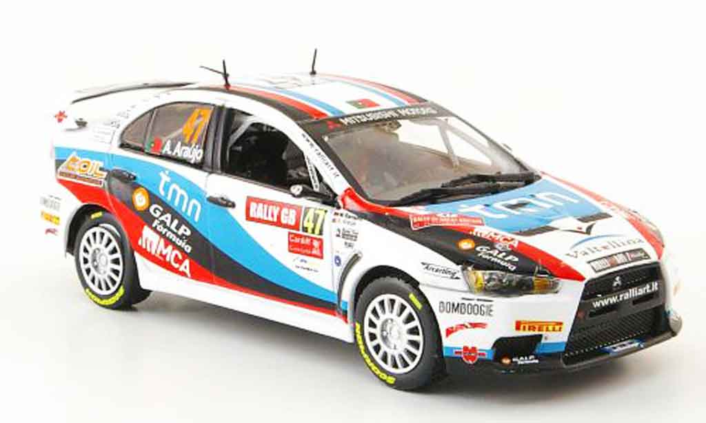 Mitsubishi Lancer Evolution X 1/43 Vitesse Evolution X No.47 Sieger Gruppe N Rally GB 2009 modelauto