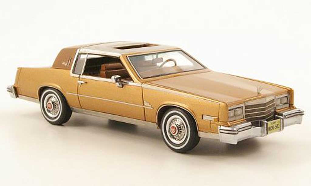 Cadillac Eldorado 1/43 American Excellence Biarritz gold/bruin lim. Aufl. 500 1979 modelauto
