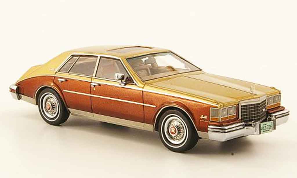 Cadillac Seville 1981 1/43 Neo 1981 Mk II bruin or modelauto