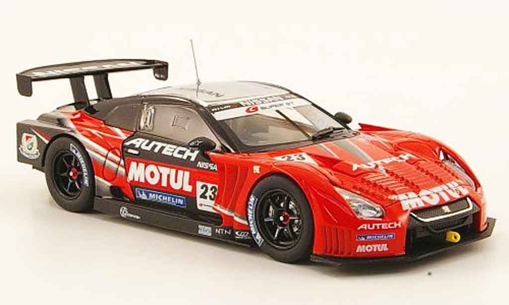 Nissan Skyline R35 1/43 Ebbro JGTC R35 Motul Autech GT R No.23 Test Suzuka SuperGT 2010 modelauto