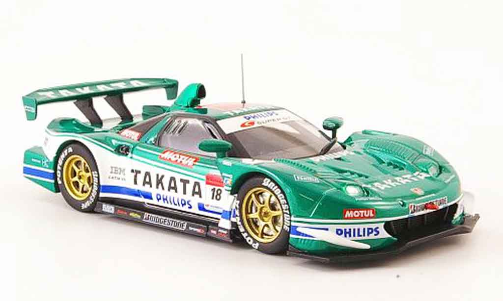 Honda NSX Super GT 1/43 Ebbro Super GT No.18 Takata Dome 500 2008 modelauto