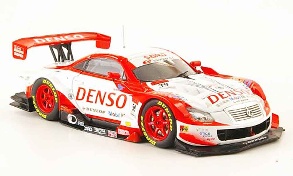 Lexus SC 430 1/43 Ebbro 430 No.39 Denso Super GT 2008 modelauto