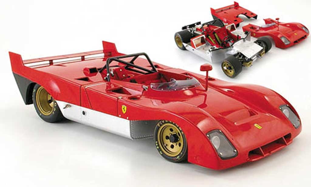 Ferrari 312 1/18 GMP pb proodotyp rood modelauto