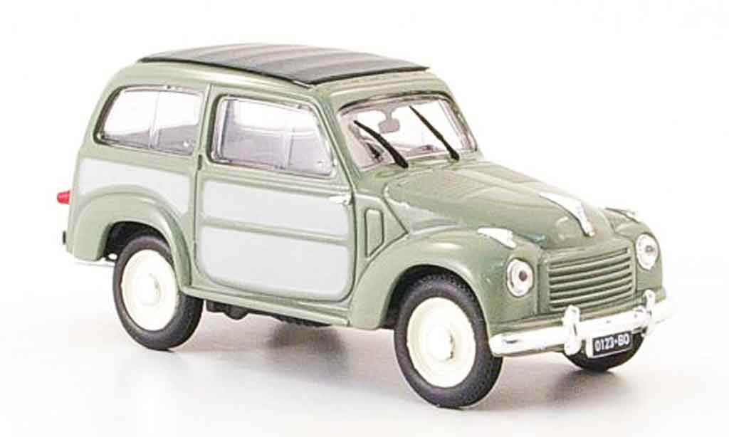 Fiat 500 1/43 Norev Belvedere grijs 1951 modelauto