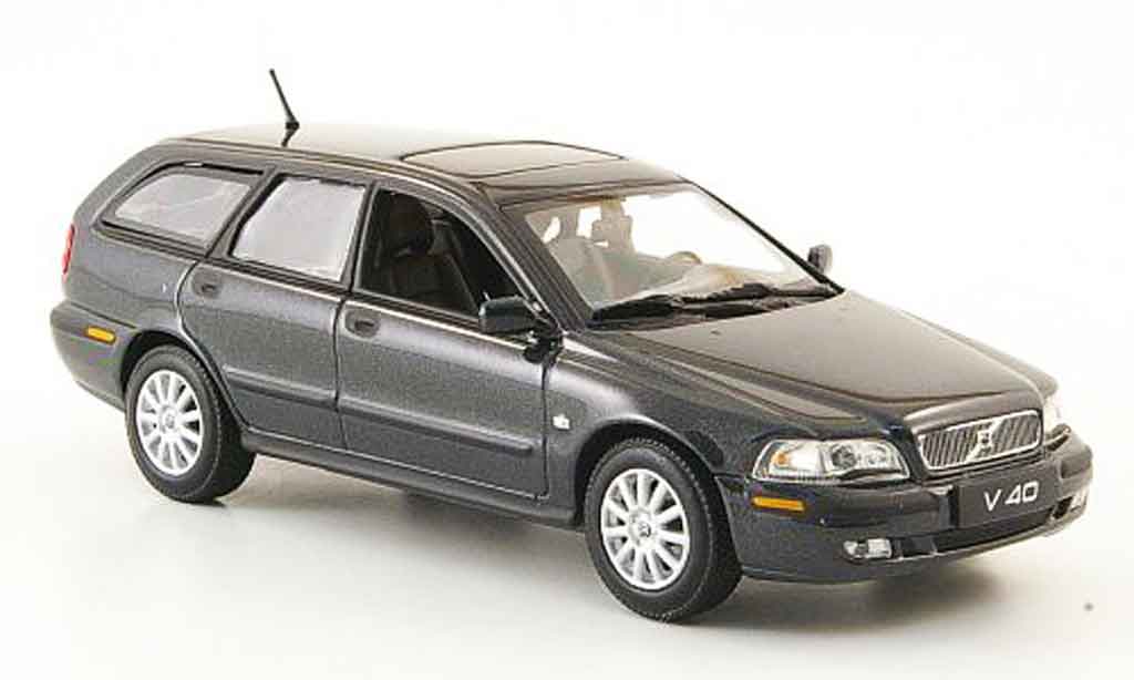Volvo V40 1/43 Minichamps anthrazit 2000 modelauto