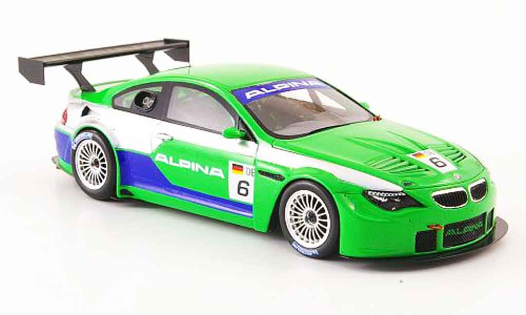 Bmw M6 E63 1/43 Spark E63 Alpina B6 GT3 Prasentation 2008 modelauto