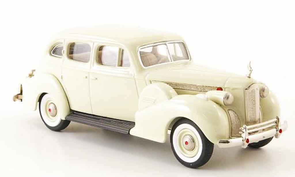 Packard Super 8 1/43 Rextoys Sedan beige 1940 modelauto