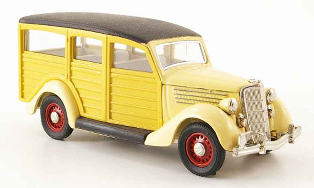 Ford 35 Type 1/43 Rextoys Station Wagon Woody beige 1935 modelauto