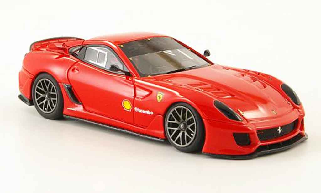 Ferrari 599 XX 1/43 Look Smart XX rood rundenrekord nurburgring modelauto