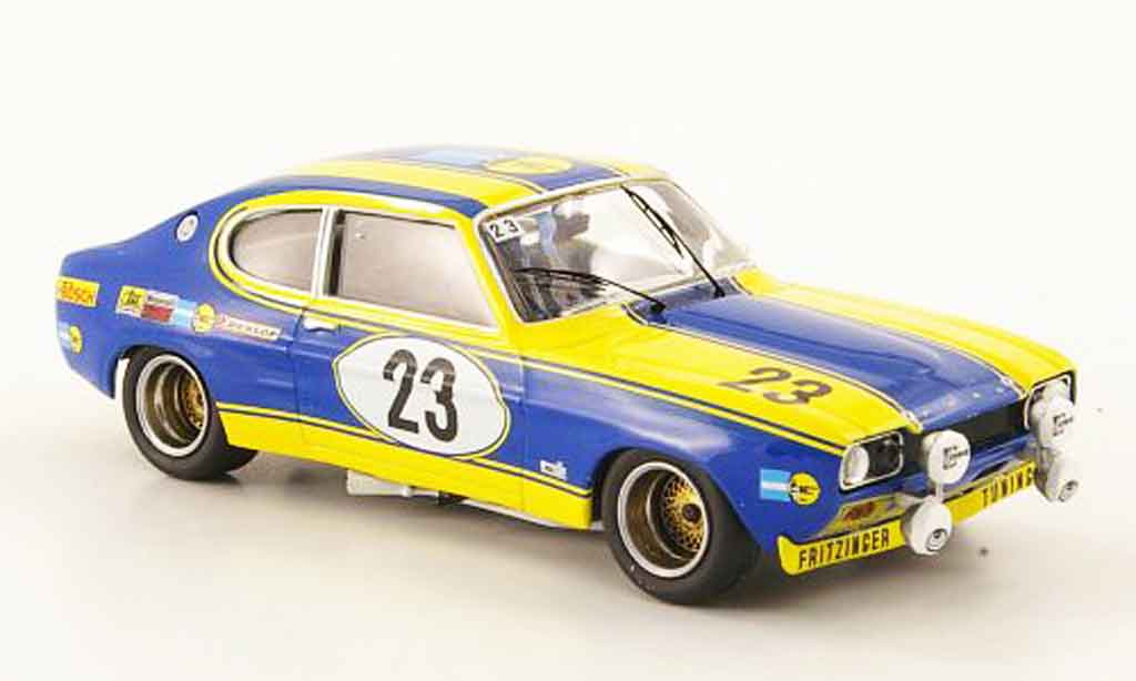 Ford Capri 2600 1/43 Trofeu 2600 No.23 24h Nurburgring 1972 modelauto