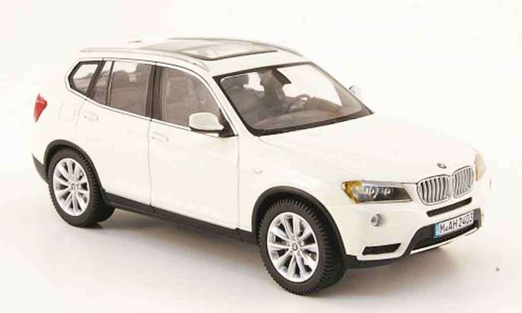 Bmw X3 F25 1/43 Schuco F25 wit 2010 modelauto