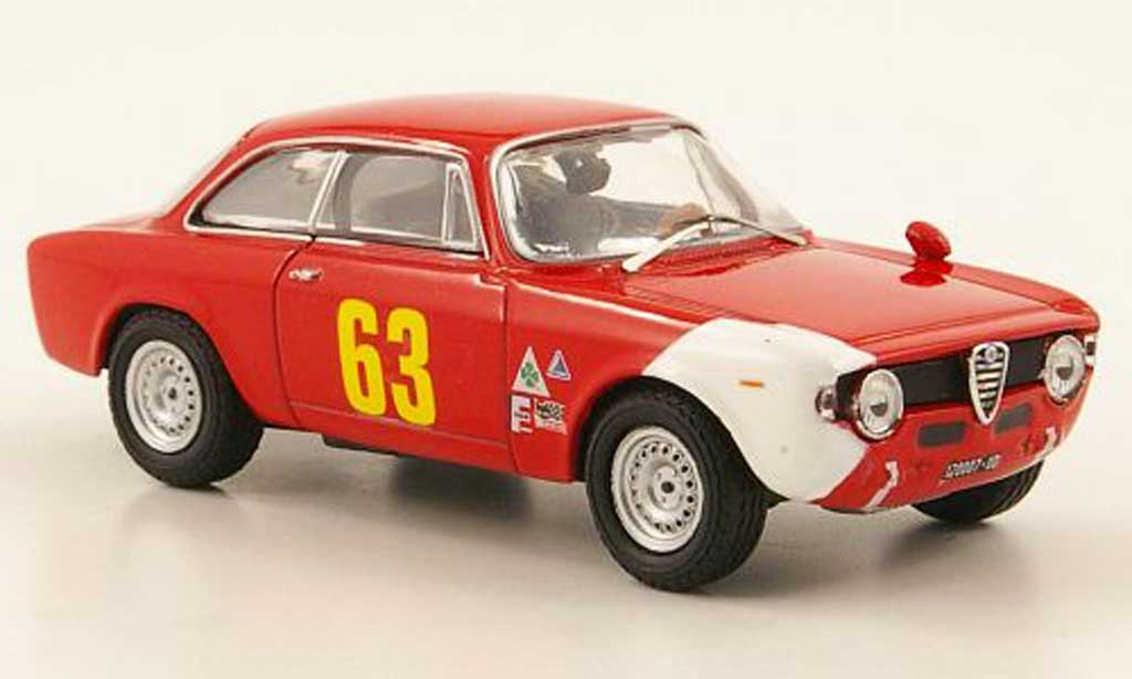 Alfa Romeo Giulia 1600 GTA 1/43 M4 1600 GTA Sprint No.63 Monza 1966 modelauto