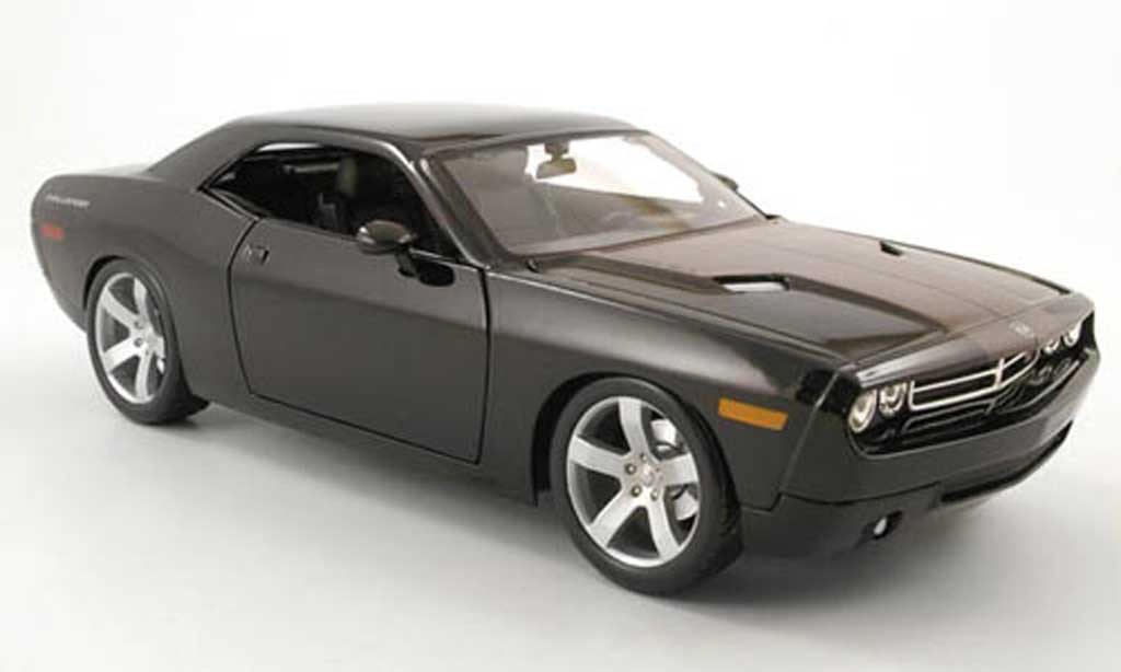 Dodge Challenger 2006 1/18 Maisto 2006 concept zwart modelauto