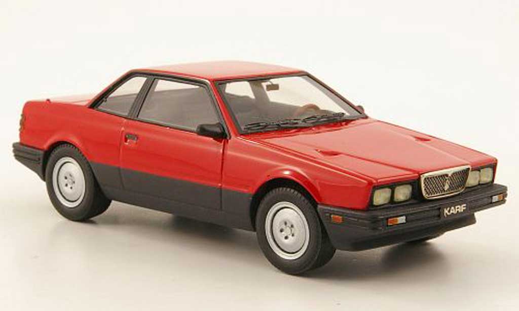 Maserati Karif 1/43 Replicars rood 1988 modelauto