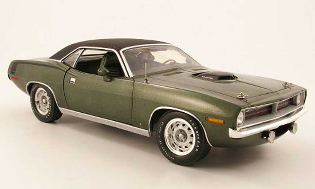 Plymouth Cuda 1970 1/18 Highway 61 1970 hemi grun modelauto