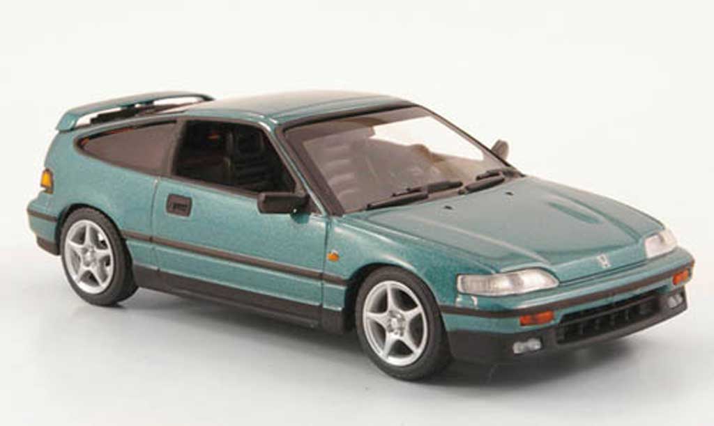 Honda CRX 1/43 Minichamps grun 1989 modelauto