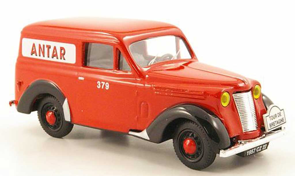 Renault Juvaquatre 1/43 Eligor Tolee Antar - Tour de Bretagne modelauto