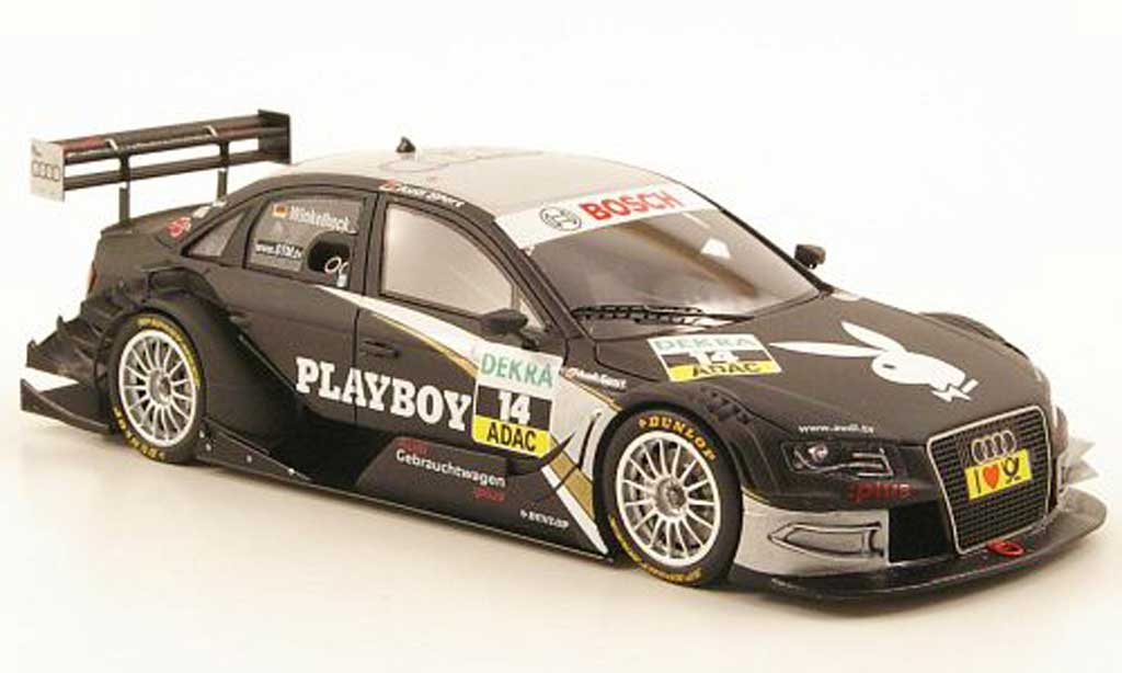 Audi A4 DTM 1/43 Spark DTM No.14 Playboy Saison 2010 modelauto