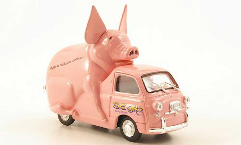 Fiat 600 1/43 Brumm D Multipla Sagip Mangimi 1970 modelauto