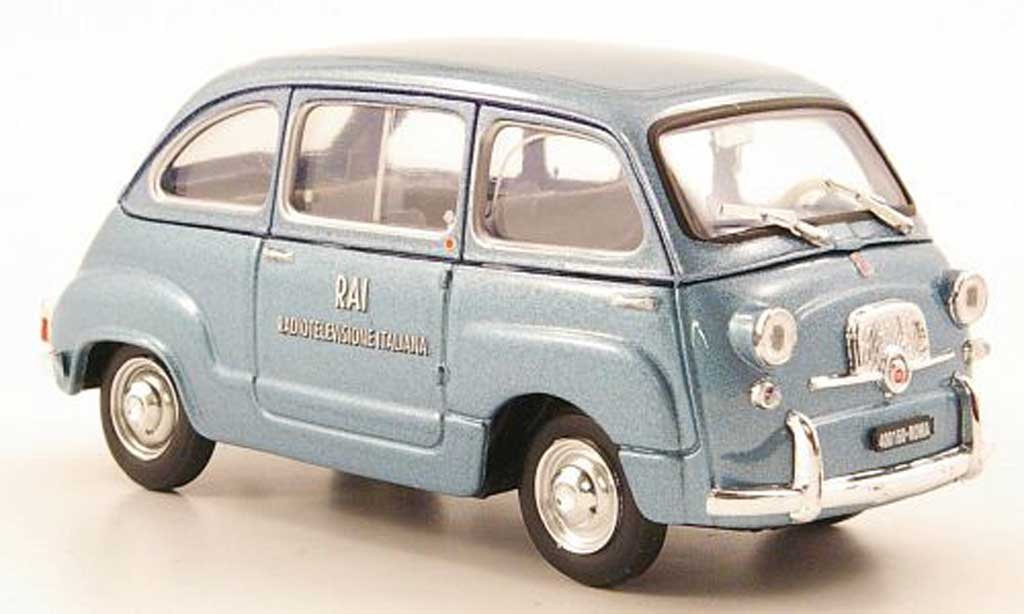 Fiat 600 1/43 Brumm D Multipla RAI 1960 modelauto