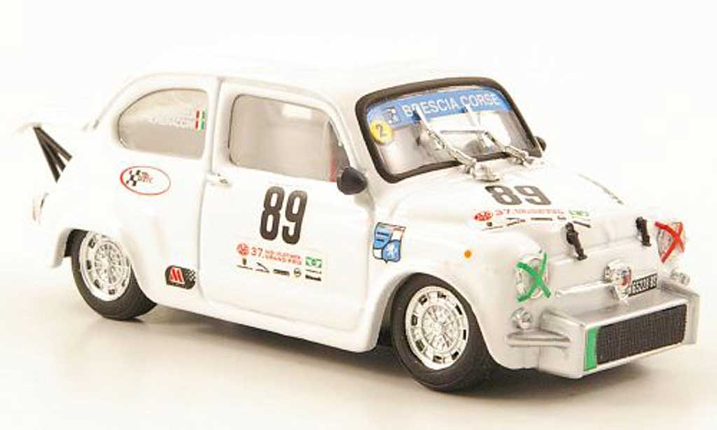 Fiat 850 1/43 Brumm Abarth TC No.89 24h Classic Nurburgring 2009 modelauto
