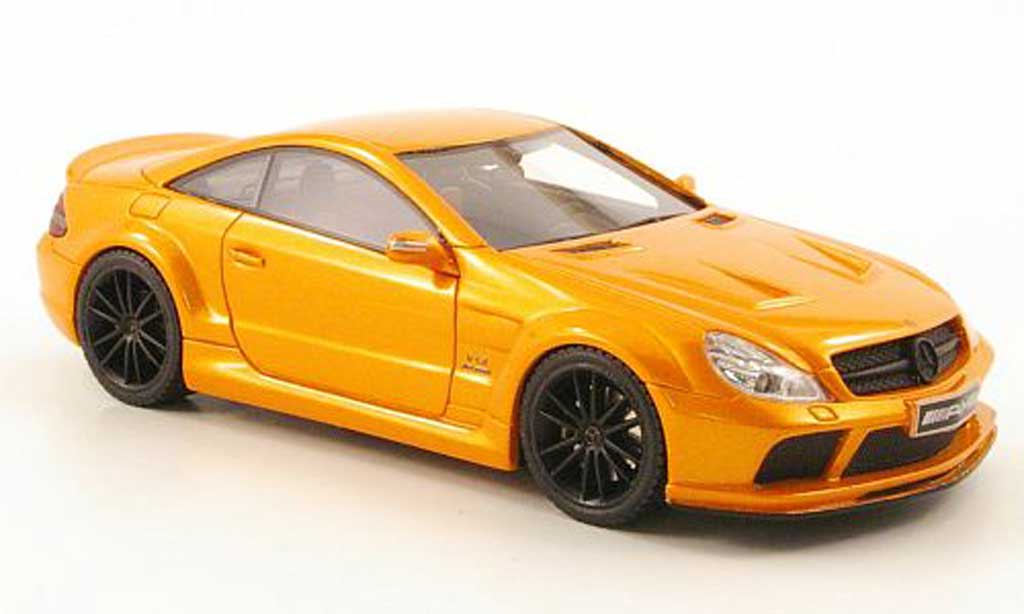 Mercedes Classe SL 65 1/43 Absolute Hot 65 AMG Black Series oranje modelauto
