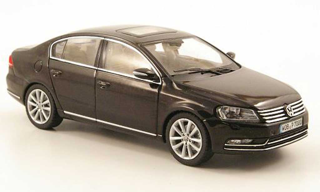 Volkswagen Passat 1/43 Schuco (B7) zwart 2010 modelauto