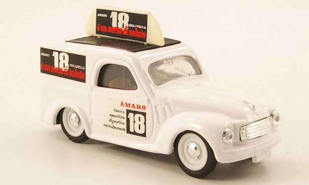 Fiat 500 1/43 Brumm Furgoncino Amaro 18 Isolabella 1949 modelauto