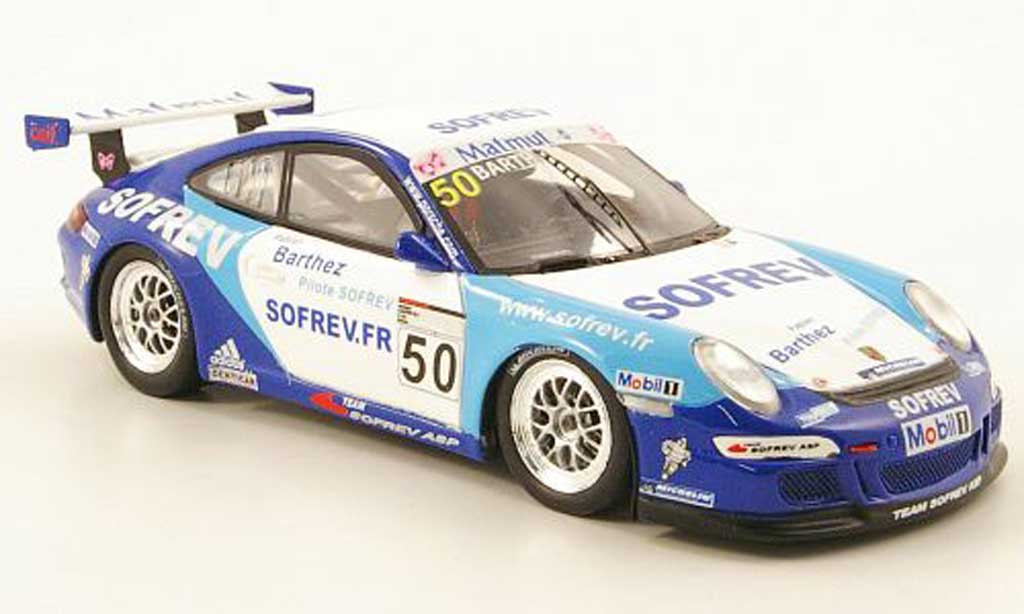 Porsche 997 GT3 CUP 1/43 Spark GT3 Cup 2008 No.50 Team Sofrev Carrera Cup VIP modelauto
