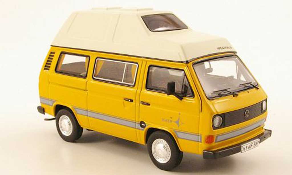 Volkswagen T3 1/43 Premium ClassiXXs Camper 'Joker' geel Westfalia modelauto