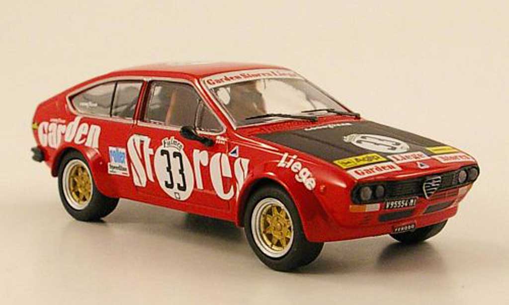 Alfa Romeo GT 2.0 1/43 M4 V 2.0 Alfetta No.33 1000km Spa 1976 modelauto