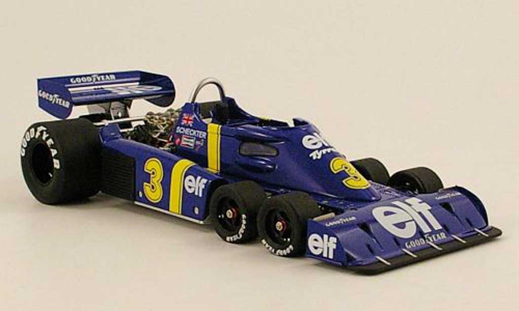 Tyrrell P34 1/18 TrueScale Miniatures no.3. elf sieger gp schweden 1976 j.scheckter modelauto