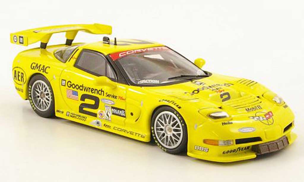 Chevrolet Corvette C5 1/43 Minichamps C5 R GTS No.2 Sieger 24h Daytona 2001 modelauto