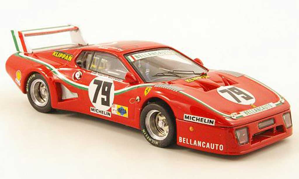 Ferrari 512 BB LM 1/43 Best BB LM No.79 Bellancauto 24h Le Mans 1980 Dini / Violati / Micangeli modelauto
