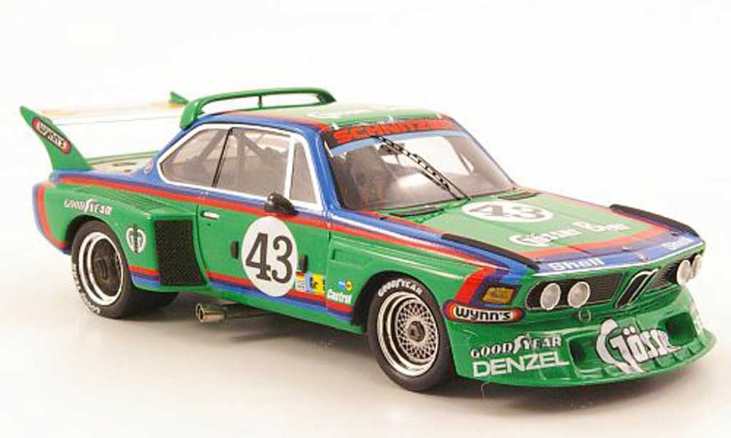 Bmw 3.5 CSL 1/43 Spark CSL No.43 Gosser Beer 24h Le Mans 1976 modelauto