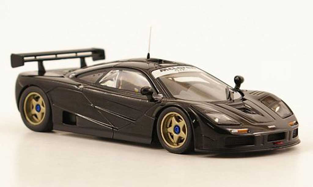 McLaren F1 1/43 IXO GTR zwart Race Version modelauto