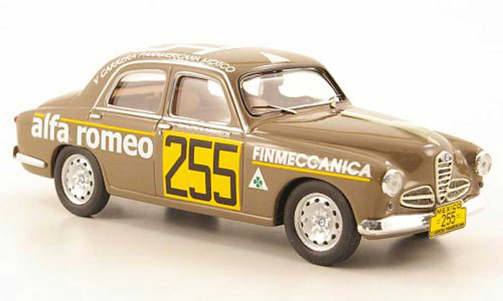 Alfa Romeo 1900 1/43 M4 Super No.255 Carrera Panamericana 1954 modelauto