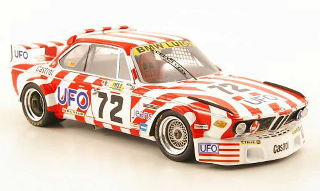 Bmw 3.0 CSL 1/43 Spark CSL No.72 UFO 24h Le Mans 1977 modelauto