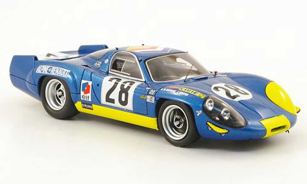 Alpine A220 1/43 Spark No.28 24h Le Mans 1969 modelauto