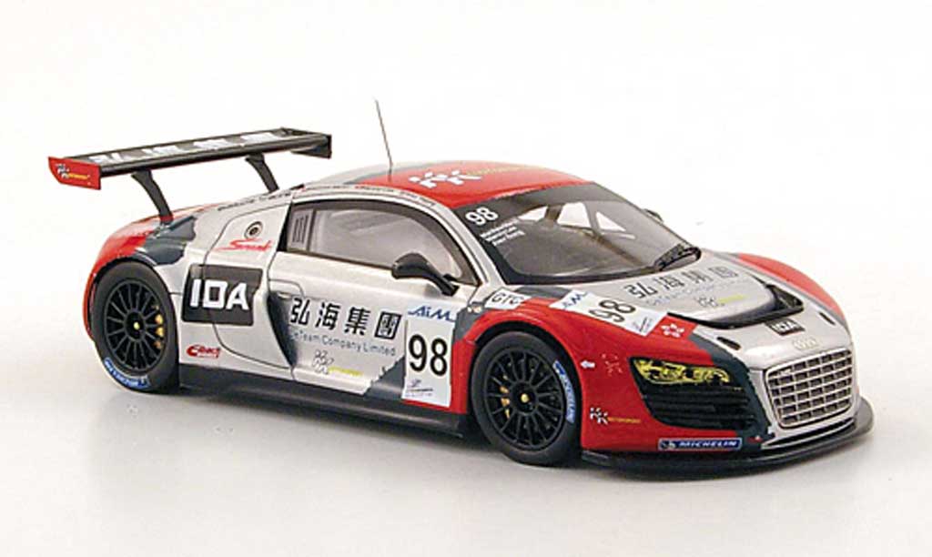 Audi R8 LMS 1/43 Spark LMS No.98 KK Performance ILMC 1000km Zhuhai 2010 modelauto