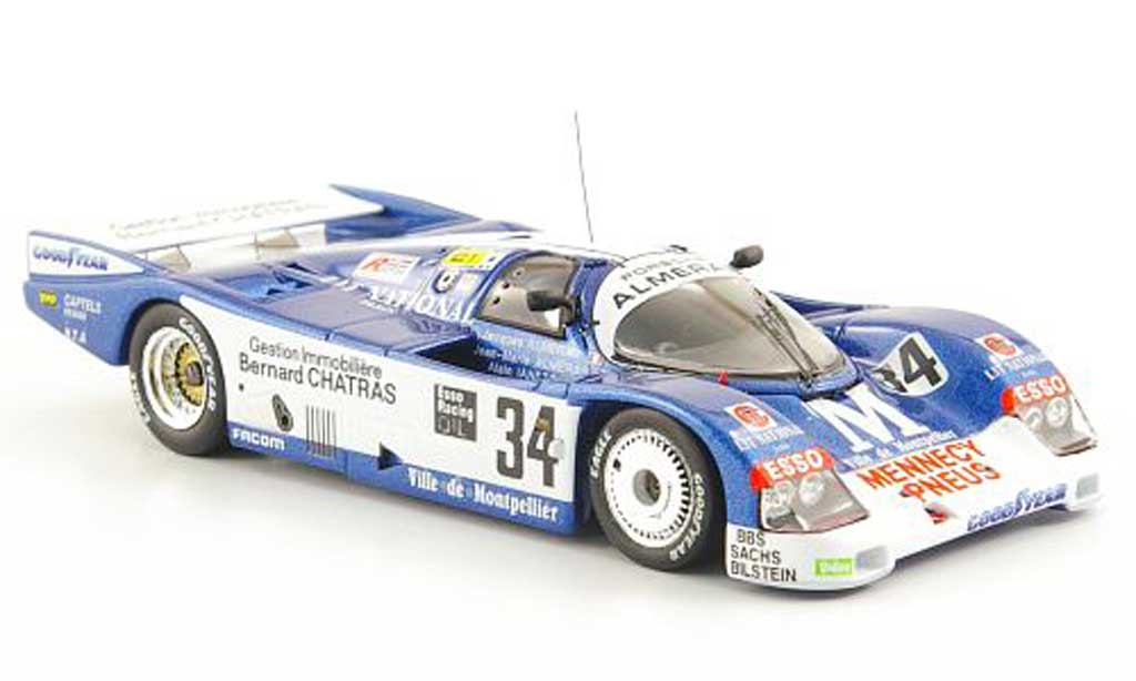 Porsche 962 1989 1/43 Spark 1989 C No.34 Almeras 24h Le Mans modelauto