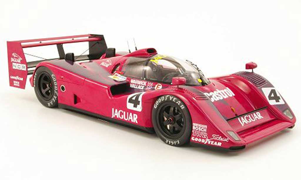 Jaguar XJ R14 1/18 Spark R14 no.4 silk cut d.warwick/a.wallace le mans test 1991 modelauto